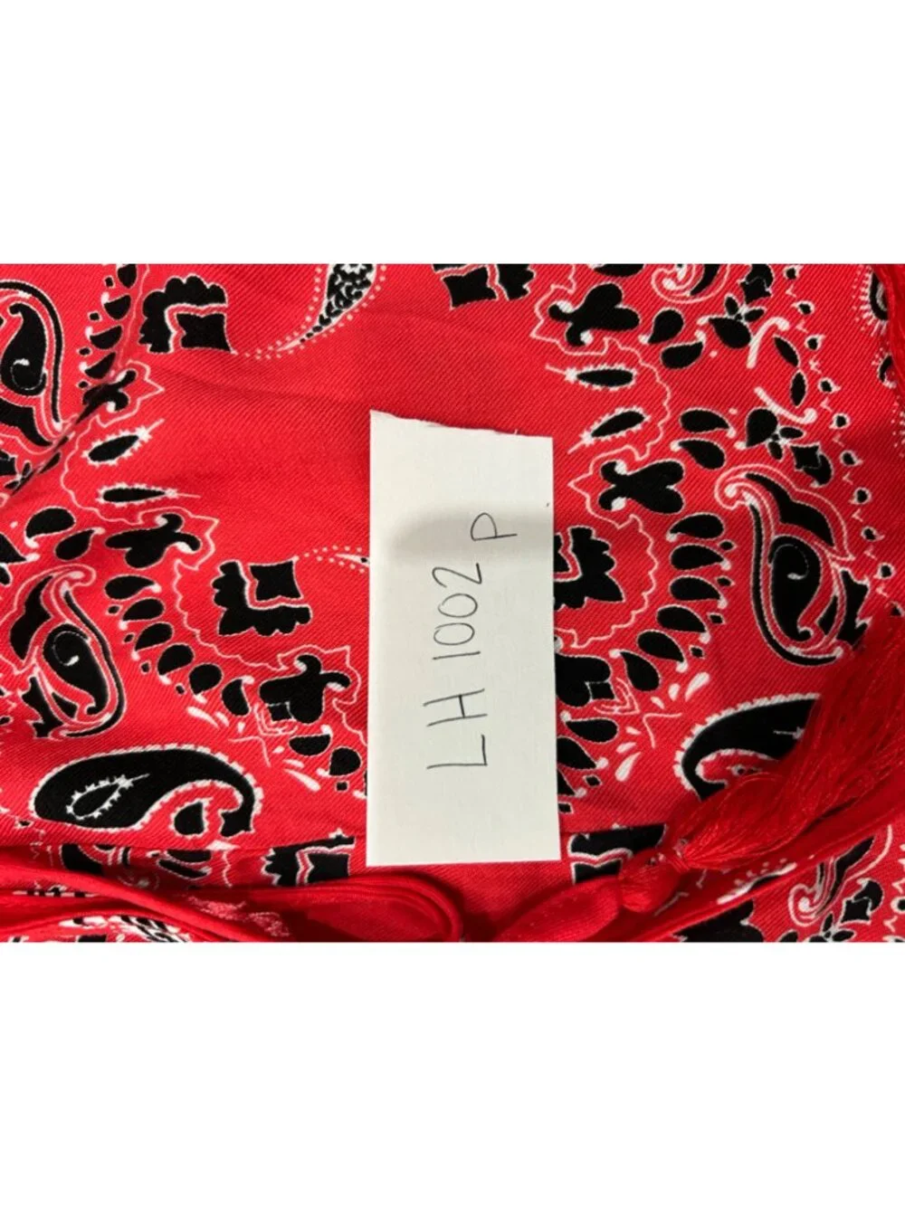 Venus Medium Red Paisley Print Off Shoulder Baby Doll Romper Boho Festival